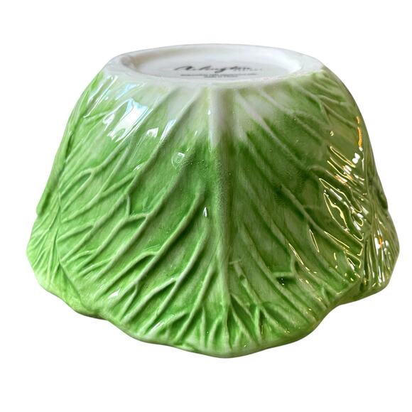 Arlington Designs Figural Bunny Cabbage Bowl 6.5in Spring Easter Decor New - Picture 14 of 16